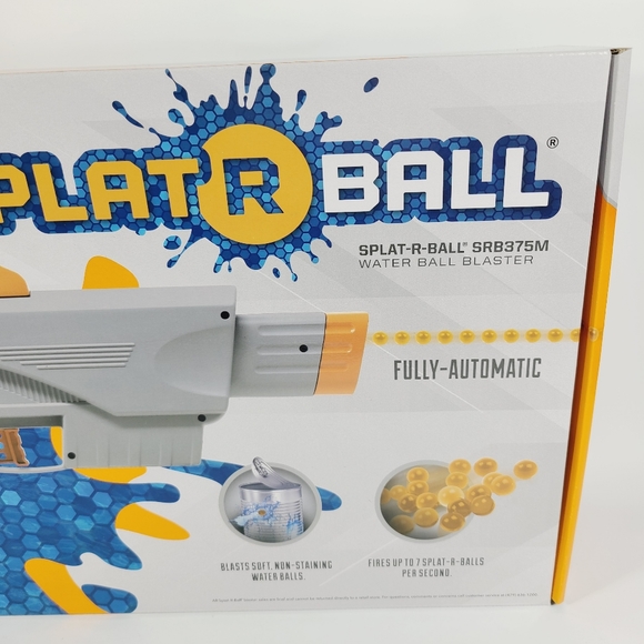 Splat R Ball Auto Water Ball Blaster 2500 Water Balls Rechargeable Battery Pack - Picture 2 of 10